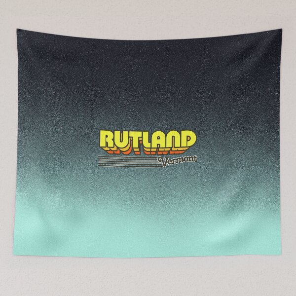 Artikelvorschau, Rutland, Vermont | Retro-Streifen entworfen und verkauft von retroready.