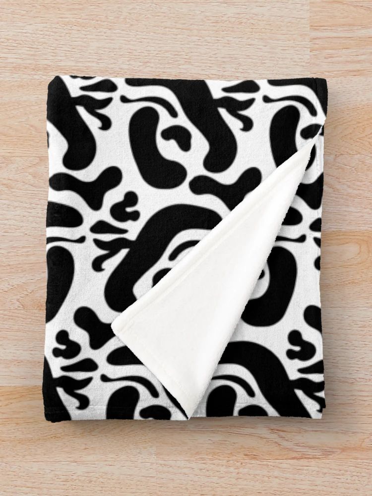 Thumbnail 3 of 6, Throw Blanket, Abstract Pattern designed and sold by DafraDesign.