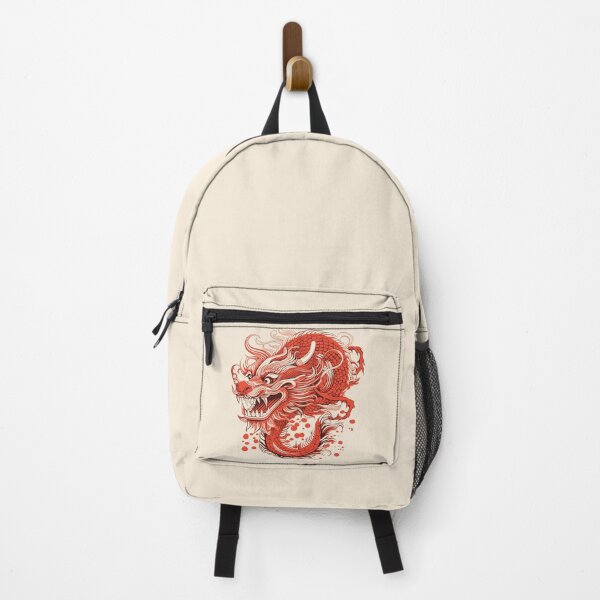 Item preview, Traditional Chinese Red Dragon - Chinese Dragon Head, Gift for Dragon Lover designed and sold by AITeeGenius.