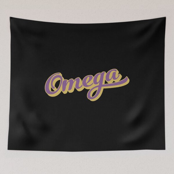 Item preview, Big Omega Que Dawg Royal Purple and Old Gold designed and sold by 7-Hills.