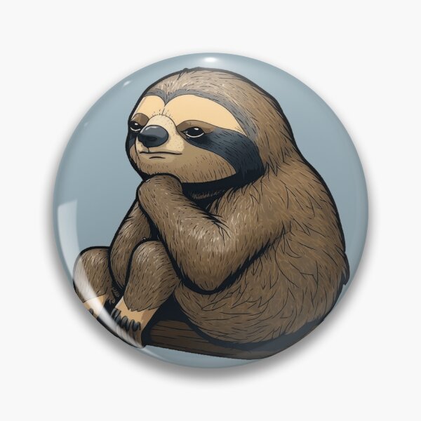 Item preview, Sloth, Pondering designed and sold by Ellimade.