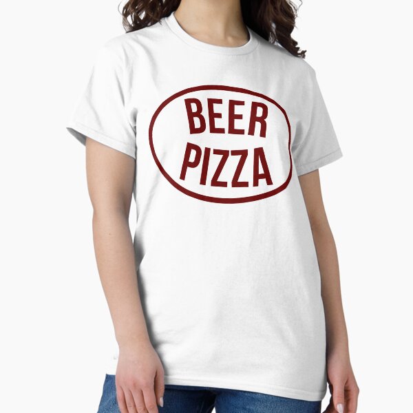 Item preview, BEER PIZZA - Cool Kpop Logo designed and sold by fusedtees.