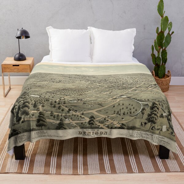 Item preview, Denison, Texas (1876) designed and sold by allhistory.
