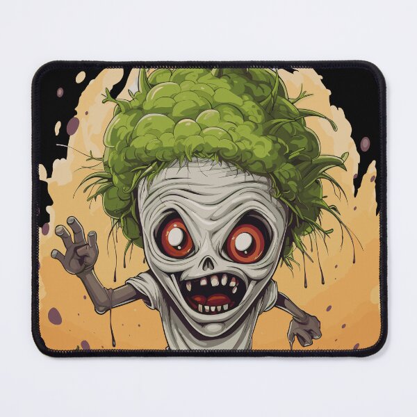 Item preview, Playful Vegan Zombie: Whimsical Carrot Chase designed and sold by TheFrenchVegan.