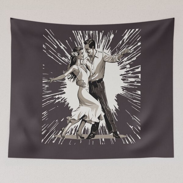 Item preview, Strictly Salsa Couple Dancing With Pazazz designed and sold by taiche.