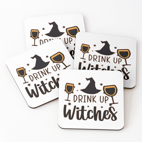 Item preview, Drink up Witches Halloween  Hallows Eve Art  designed and sold by sdartproject.