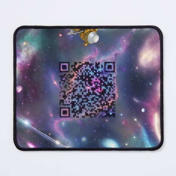 Item preview, Rick roll qr code art space designed and sold by QrGuy.