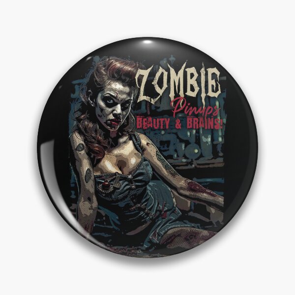 Item preview, Zombie Pinups designed and sold by Ell Cato.