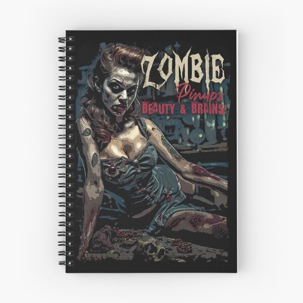 Item preview, Zombie Pinups designed and sold by Ell Cato.