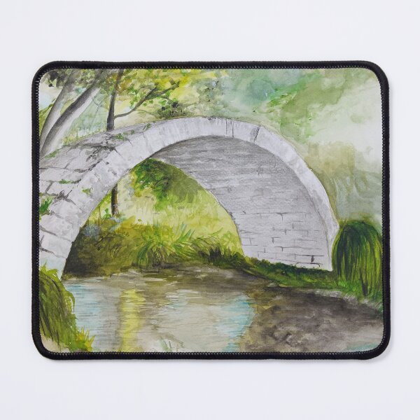 Item preview, Castries Roman Bridge designed and sold by JeanneGisclard.