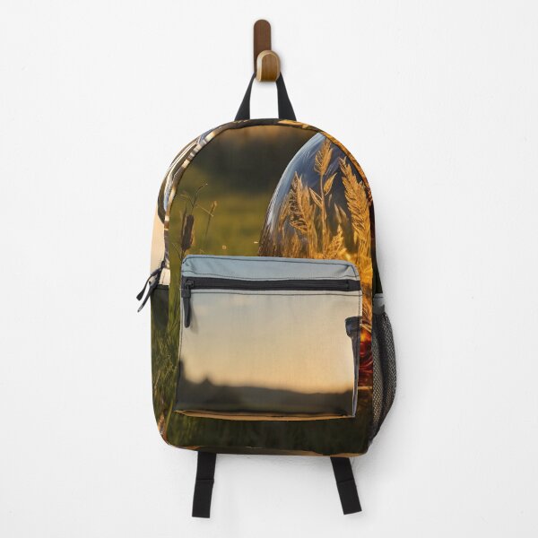 Item preview, vintage decorative landscape bottle print designed and sold by dcrc.