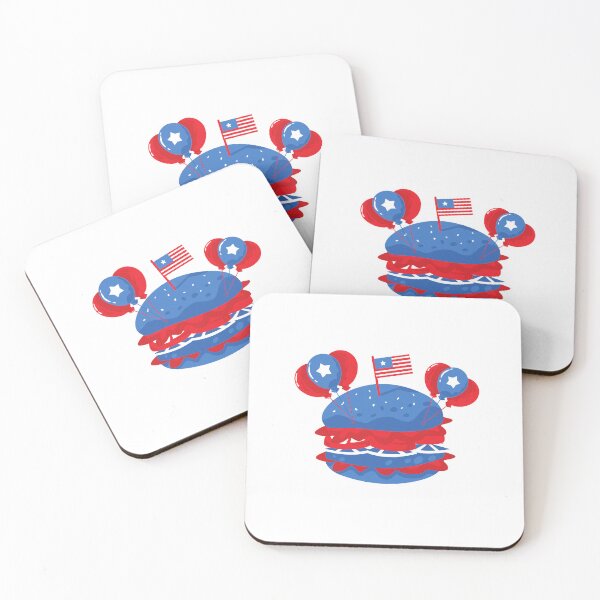 Item preview, Burger Usa, Burger, Usa, Ballon, Beautiful Graphics. designed and sold by ROZWALCZ.