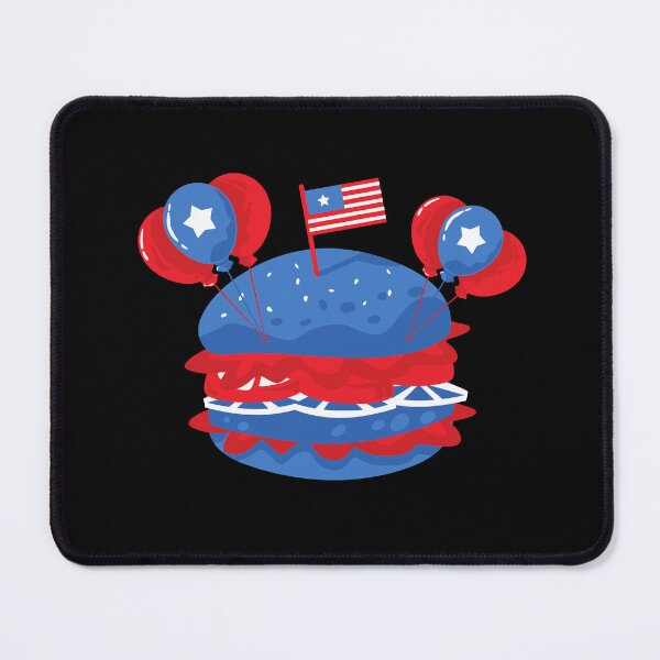 Item preview, Burger Usa, Burger, Usa, Ballon, Beautiful Graphics. designed and sold by ROZWALCZ.