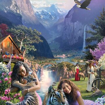 Artwork thumbnail, Paradise in Sunset by Esalazar
