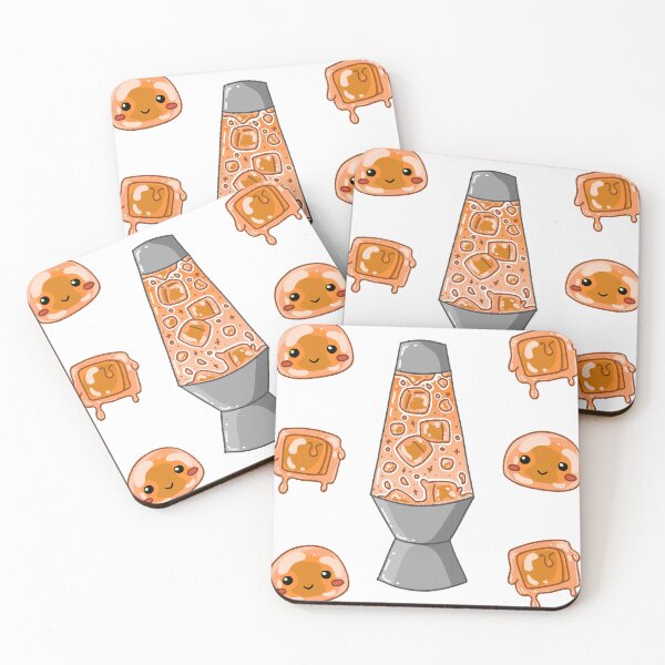 Item preview, Cute Orange Slime Lava Lamp Minecraft Slime Block designed and sold by BearBoyBubble.