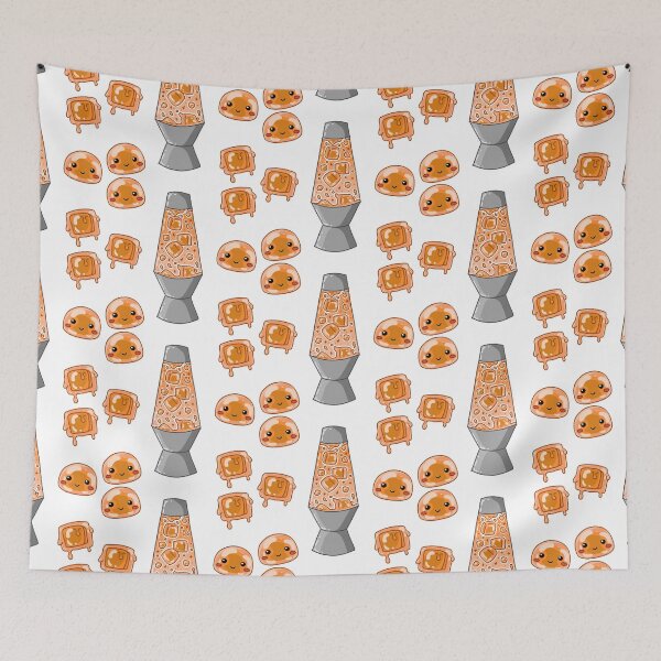 Item preview, Cute Orange Slime Lava Lamp Minecraft Slime Block designed and sold by BearBoyBubble.