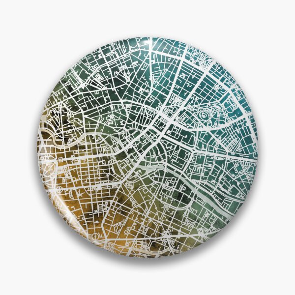 Item preview, Berlin Germany City Map designed and sold by ArtPrints.