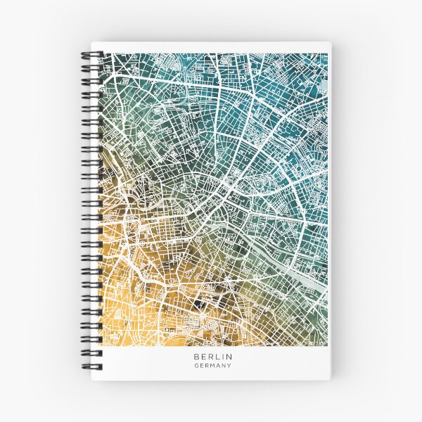 Item preview, Berlin Germany City Map designed and sold by ArtPrints.