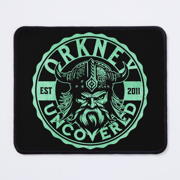 Item preview, Orkney Uncovered Viking - green - Orkney travel tourism history designed and sold by OrkneyUncovered.