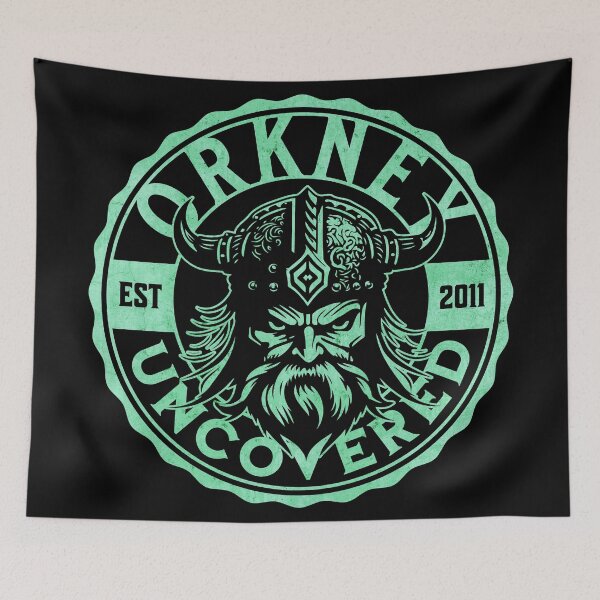 Item preview, Orkney Uncovered Viking - green - Orkney travel tourism history designed and sold by OrkneyUncovered.
