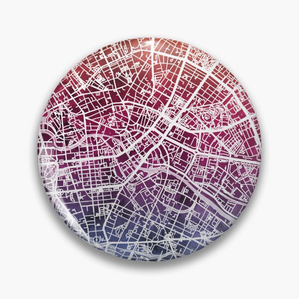 Item preview, Berlin Germany City Map designed and sold by ArtPrints.