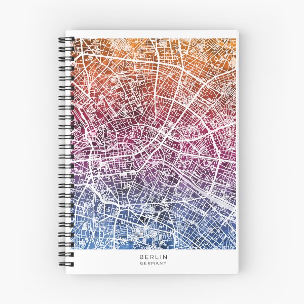 Item preview, Berlin Germany City Map designed and sold by ArtPrints.