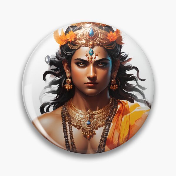 Item preview, Indian God Lord Shree Rama AI Generated Image designed and sold by deepakrode7.