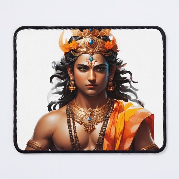 Item preview, Indian God Lord Shree Rama AI Generated Image designed and sold by deepakrode7.