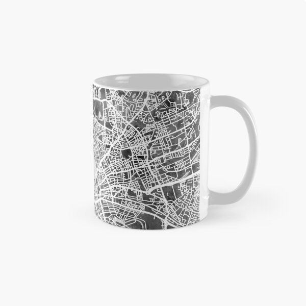 Item preview, Hamburg Germany City Map designed and sold by ArtPrints.