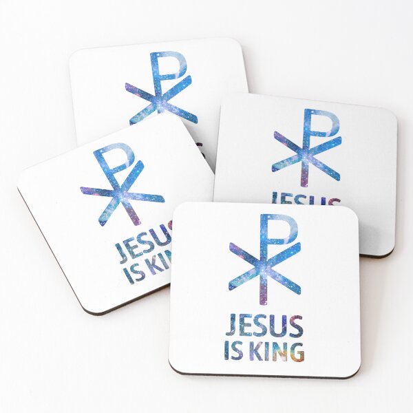 Item preview, Jesus is King. Space Galaxy Chi Rho Phone Case designed and sold by PMCreative.