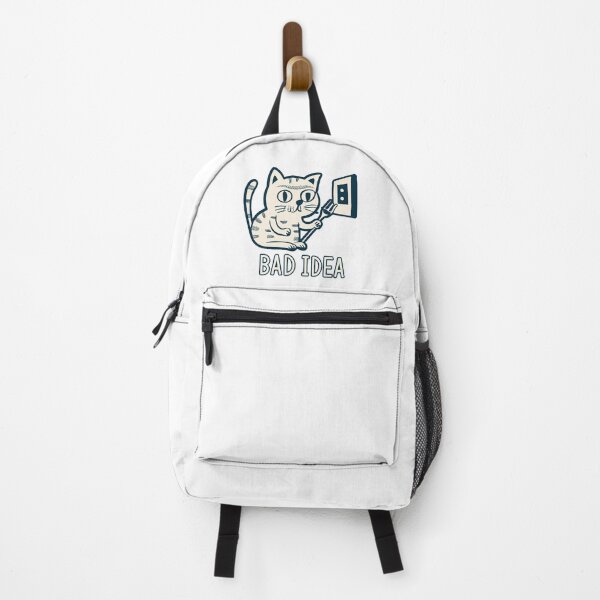 Item preview, cat bad idea right? designed and sold by Koolzilla.