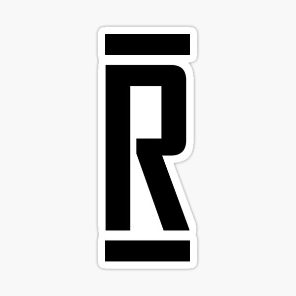 Letter R Sticker By Kogcompany Redbubble