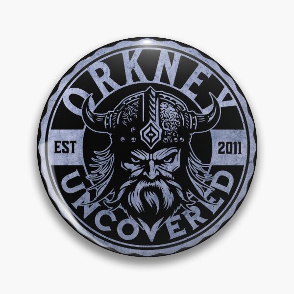 Item preview, Orkney Uncovered Viking - blue - Orkney travel tourism history designed and sold by OrkneyUncovered.