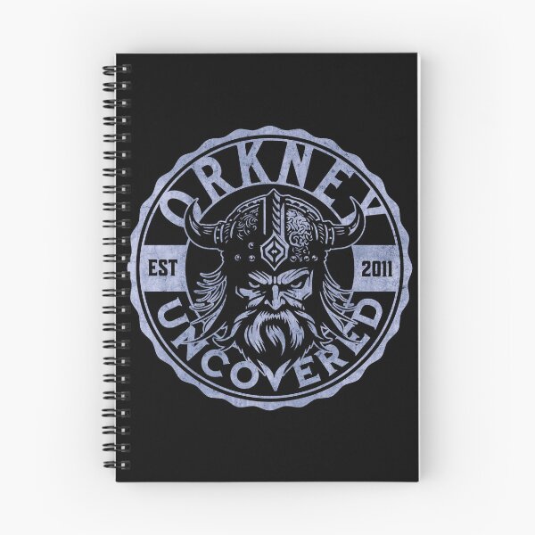 Item preview, Orkney Uncovered Viking - blue - Orkney travel tourism history designed and sold by OrkneyUncovered.