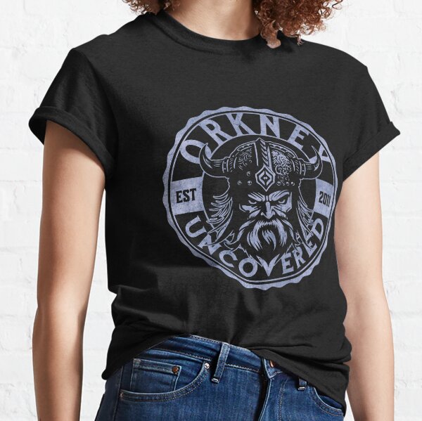 Item preview, Orkney Uncovered Viking - blue - Orkney travel tourism history designed and sold by OrkneyUncovered.