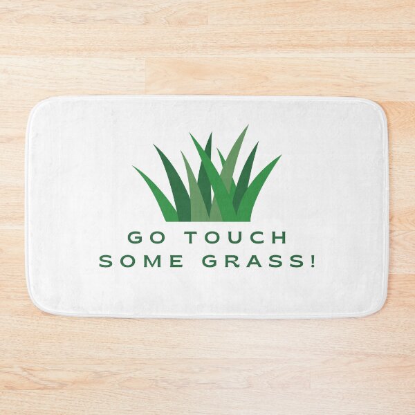 Item preview, Go touch some grass designed and sold by audhdmuslimah.