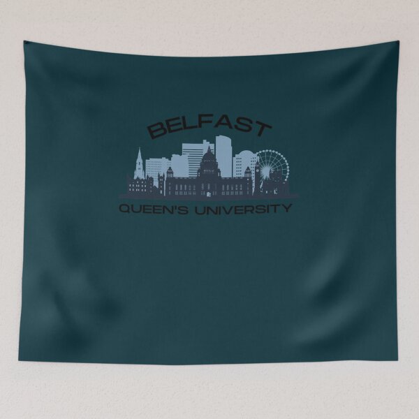 Item preview, BQU Belfast Queen's University Skyline   designed and sold by deadrightj.