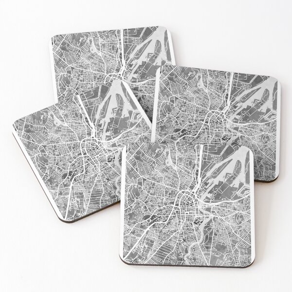 Item preview, Belfast Northern Ireland City Map designed and sold by ArtPrints.