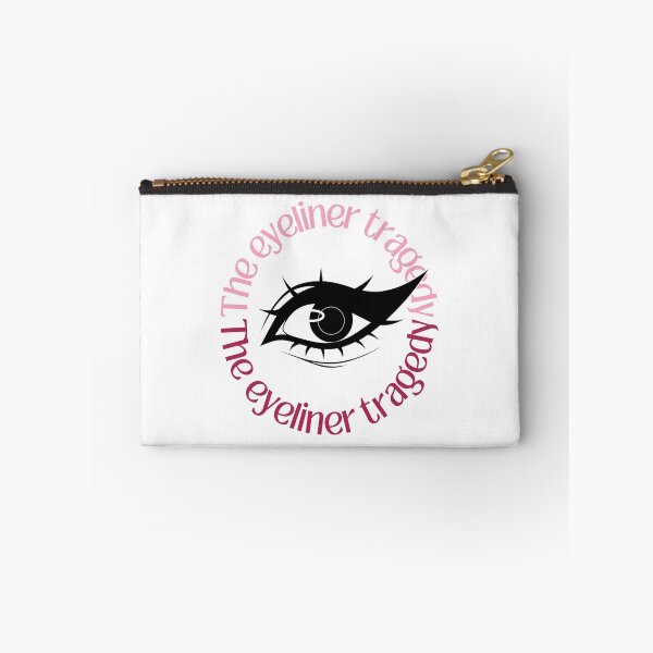 Item preview, The Eyeliner Tragedy | Eyeliner Memes Bold Wing (Pink) designed and sold by ObsidianDaz.