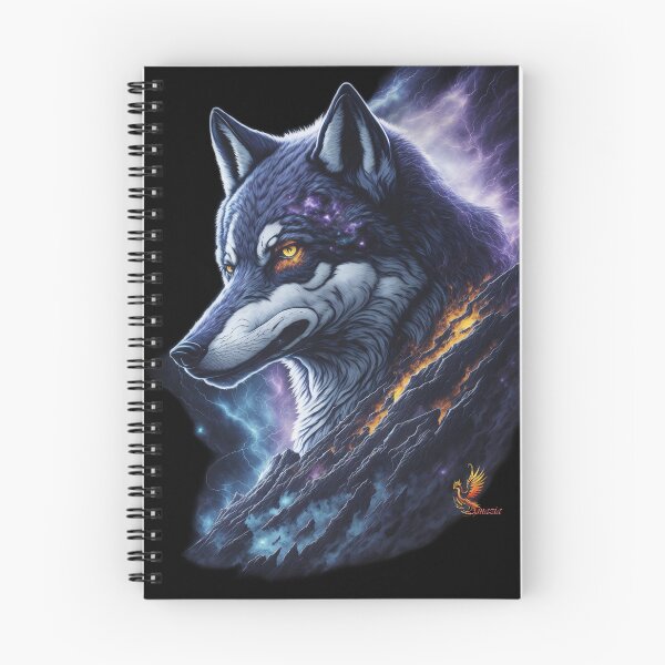 Item preview, Great Lightning Wolf (Black) designed and sold by AmaziaCo.