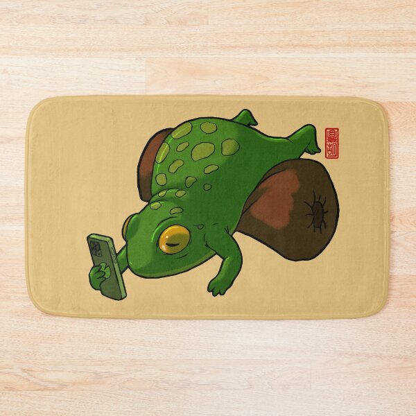Item preview, Lazy Chill Frog Mood designed and sold by DingHuArt.