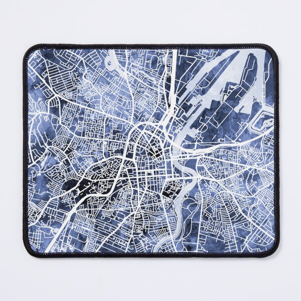 Item preview, Belfast Northern Ireland City Map designed and sold by ArtPrints.