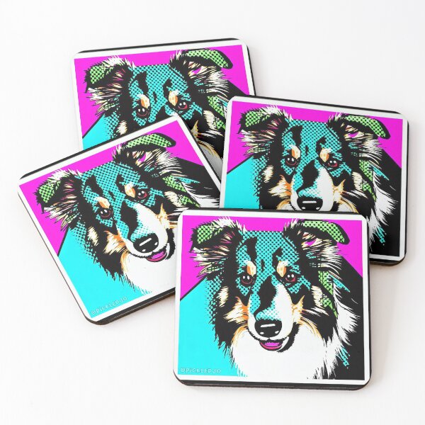 Item preview, Collie Pop Art designed and sold by FunnehGacha.