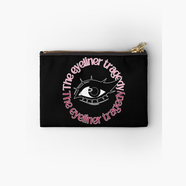 Item preview, The Eyeliner Tragedy | Eyeliner Memes Bold Wing (Pink) designed and sold by ObsidianDaz.