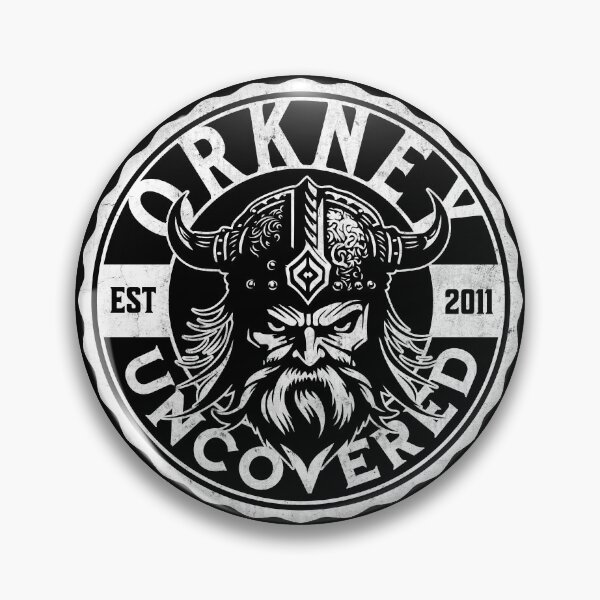 Item preview, Uncovered Viking - white - Orkney travel tourism history designed and sold by OrkneyUncovered.