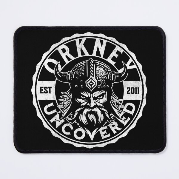 Item preview, Uncovered Viking - white - Orkney travel tourism history designed and sold by OrkneyUncovered.