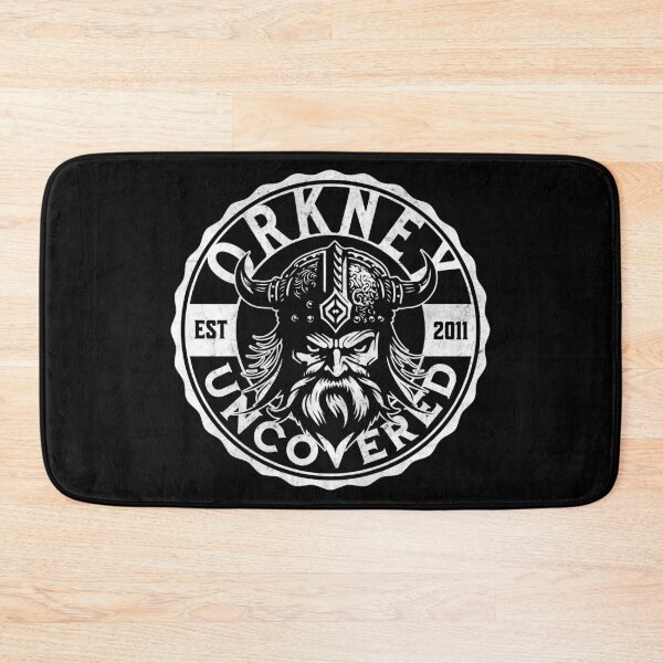 Item preview, Uncovered Viking - white - Orkney travel tourism history designed and sold by OrkneyUncovered.