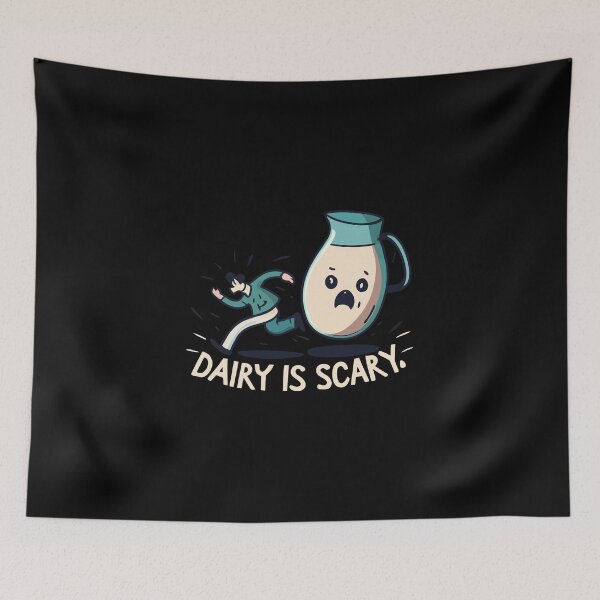 Item preview, dairy is scary designed and sold by Koolzilla.