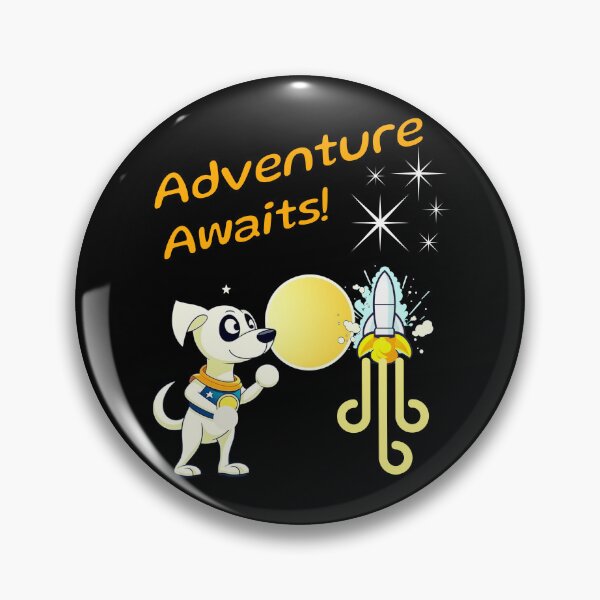 Item preview, Adventure Awaits Puppy designed and sold by 5PointsDigital.