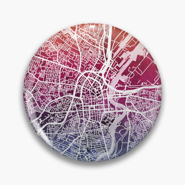 Item preview, Belfast Northern Ireland City Map designed and sold by ArtPrints.